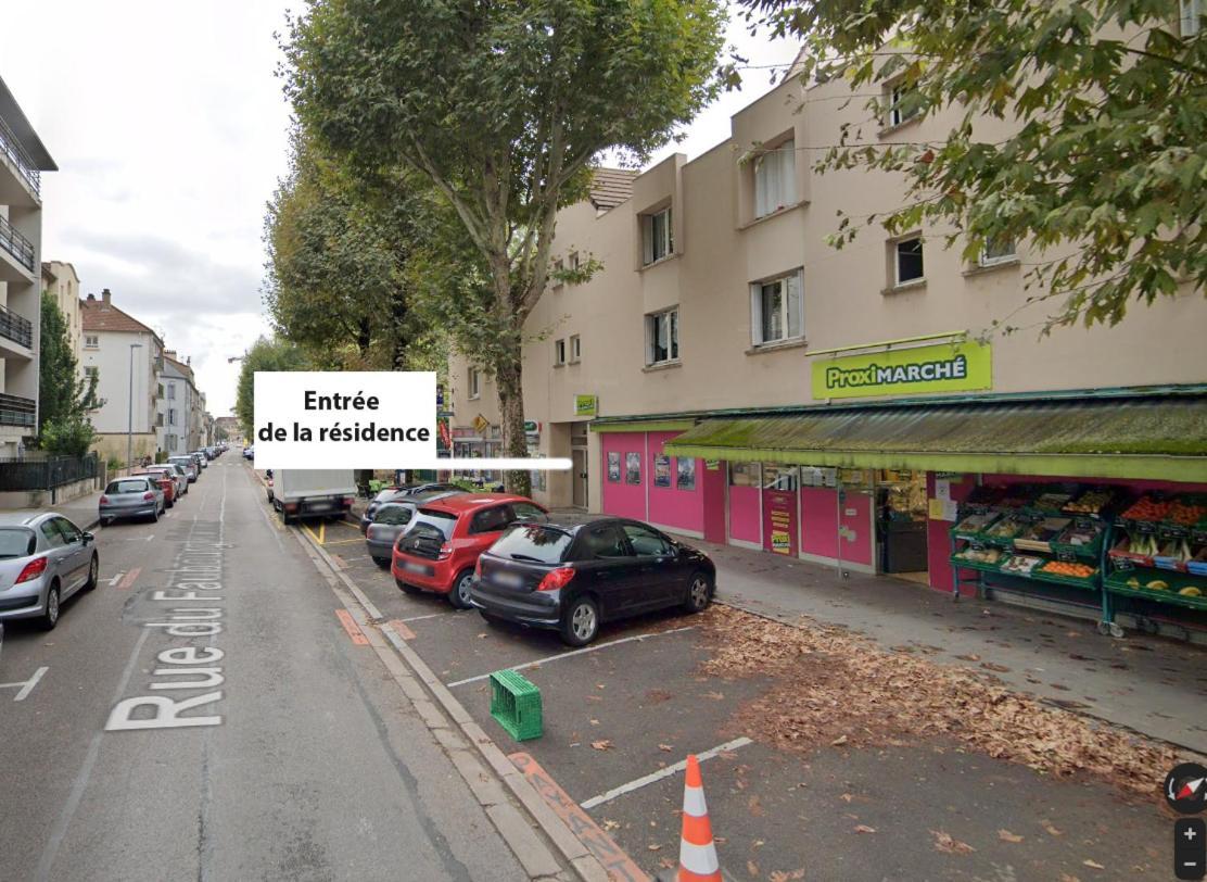 Le Faubourg-Raines - Chaleureux studio à 5mn de la gare Digione Esterno foto