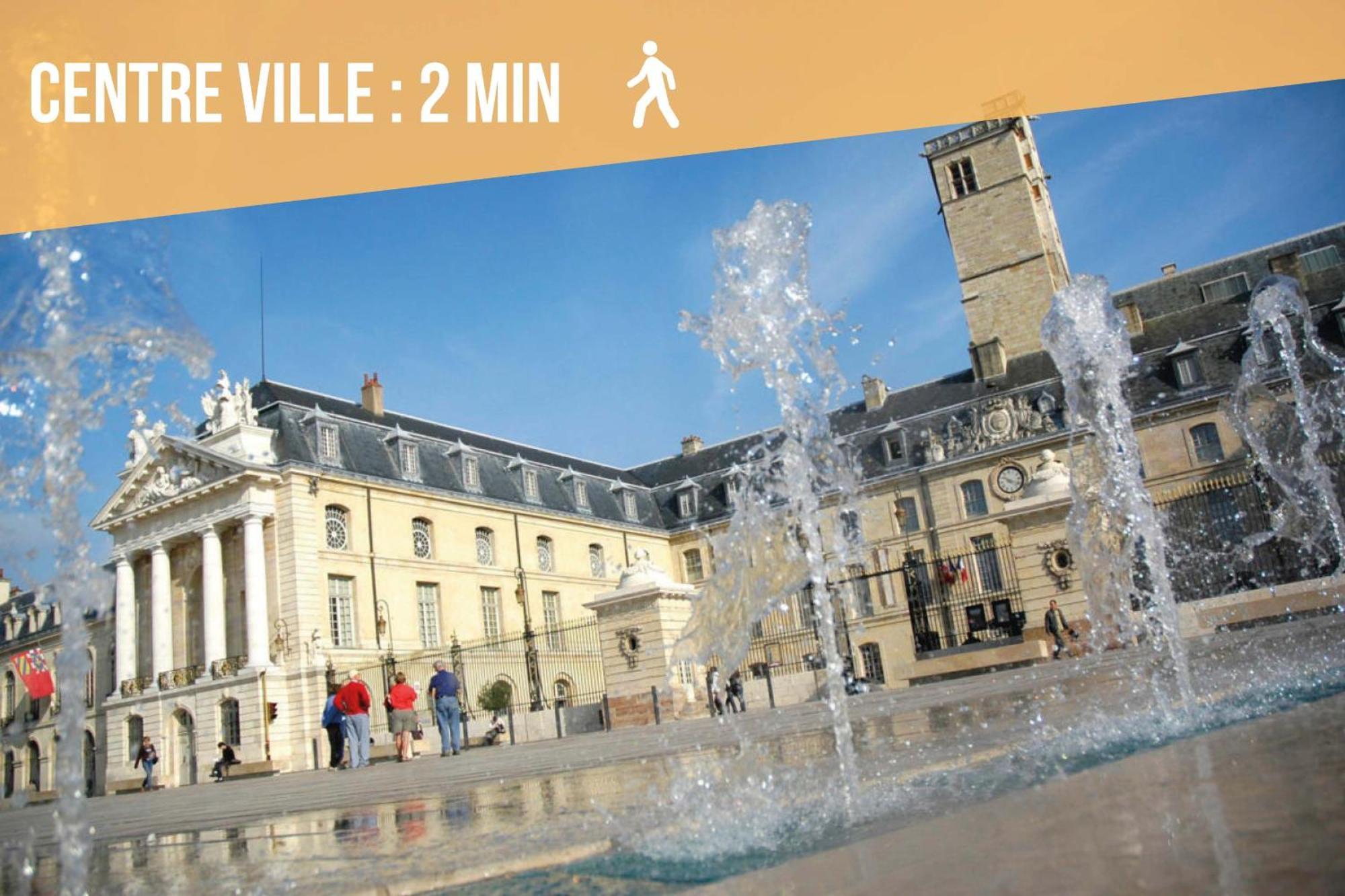 Le Faubourg-Raines - Chaleureux studio à 5mn de la gare Digione Esterno foto