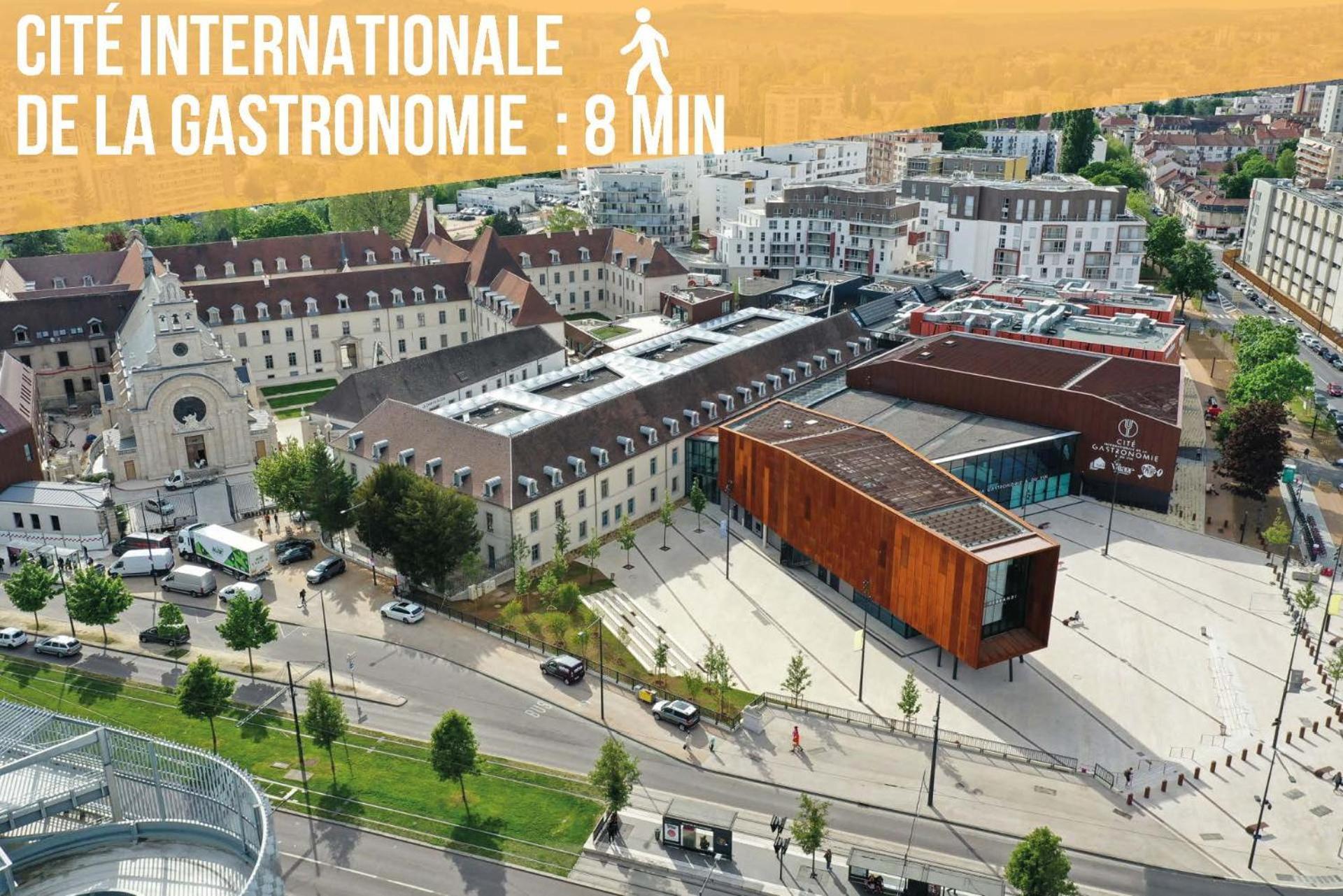 Le Faubourg-Raines - Chaleureux studio à 5mn de la gare Digione Esterno foto